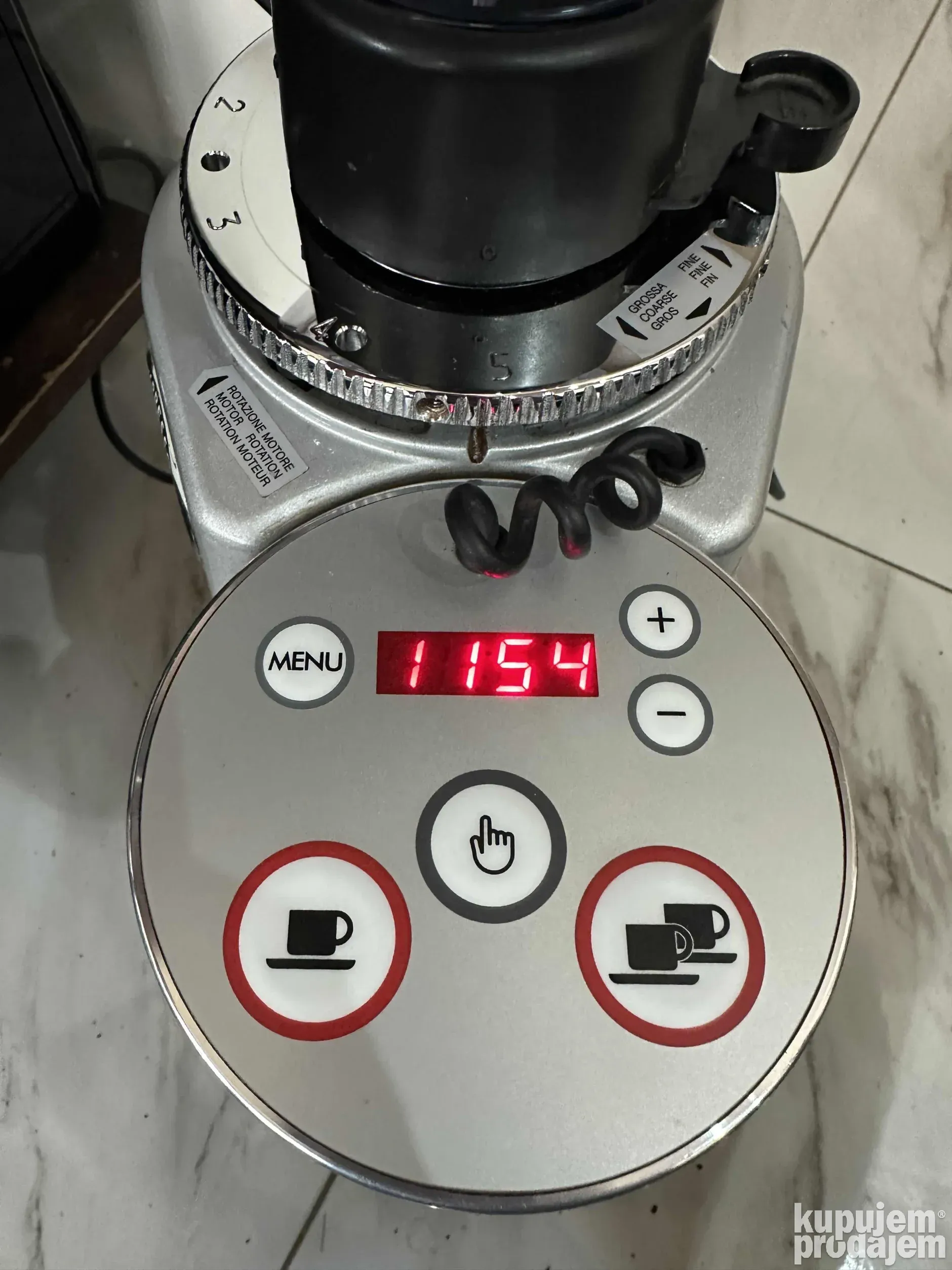 Mazzer Major — pogled 5