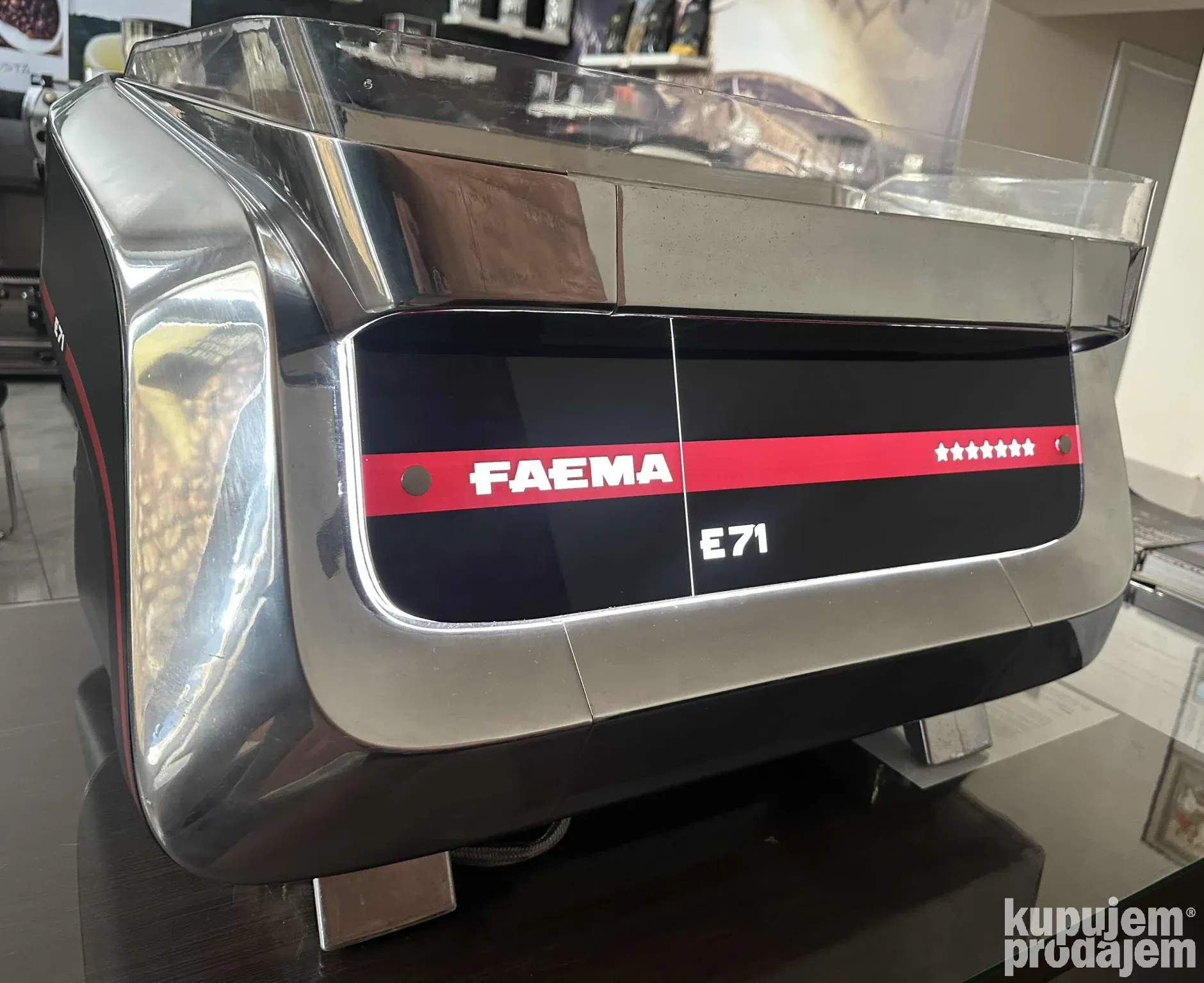 Faema E71 GTI Touch — detalj 6