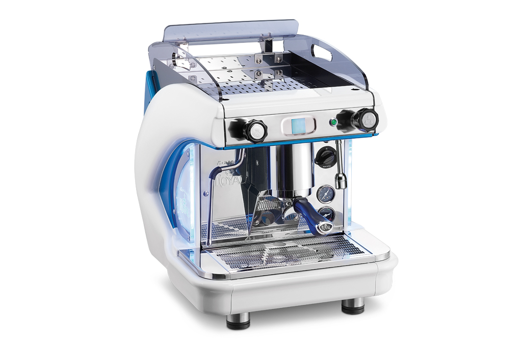 BFC Synchro T2 Estate — 1 grupa, poluautomatski, belo-plavi