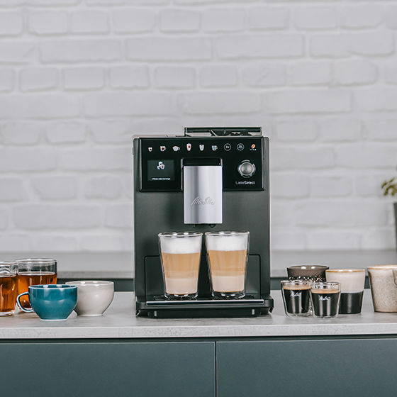 Melitta Latte Select — bočni pogled