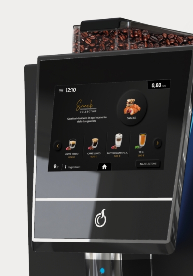 Desia super-automatic aparat sa transparentnim silošom
